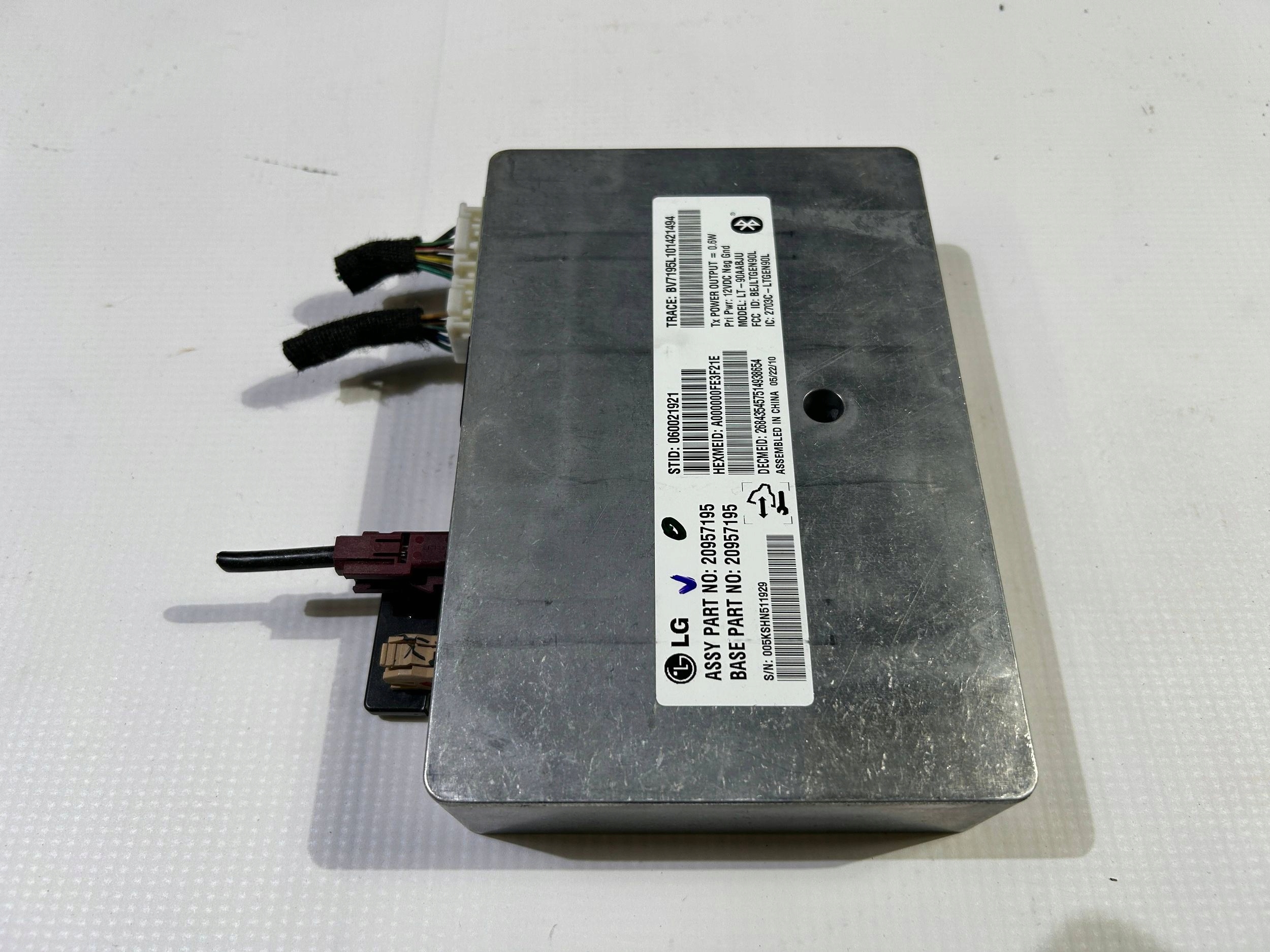module control unit komunikacji Bluetooth Chevrolet Camaro 2009
