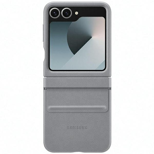Puzdro Samsung EF-VF741PJEGWW Z Flip6 F741 Z Flip7 Fe šedá/gray Flap Eco-l
