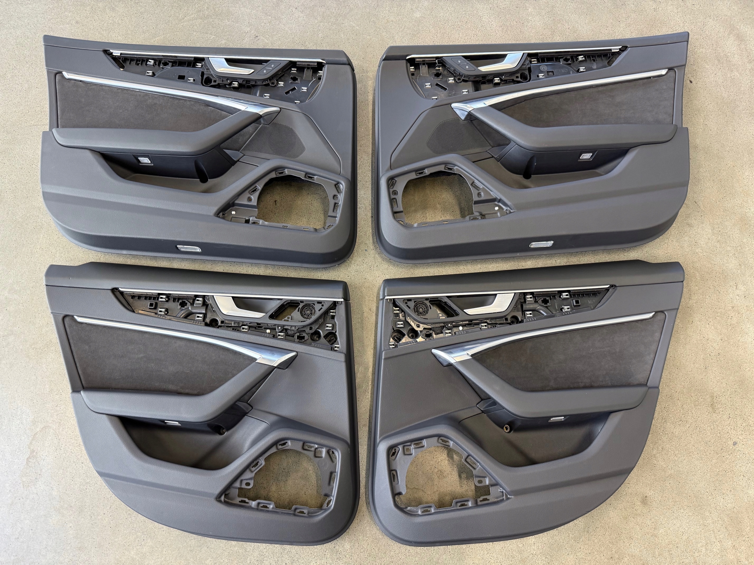 4× дверные карты перед зад Audi A6 C8 4K