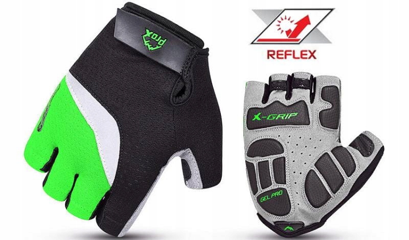 Prox Rękawiczki krótkie Ultimate zielone Gel Pro Air Vent Reflex XXL