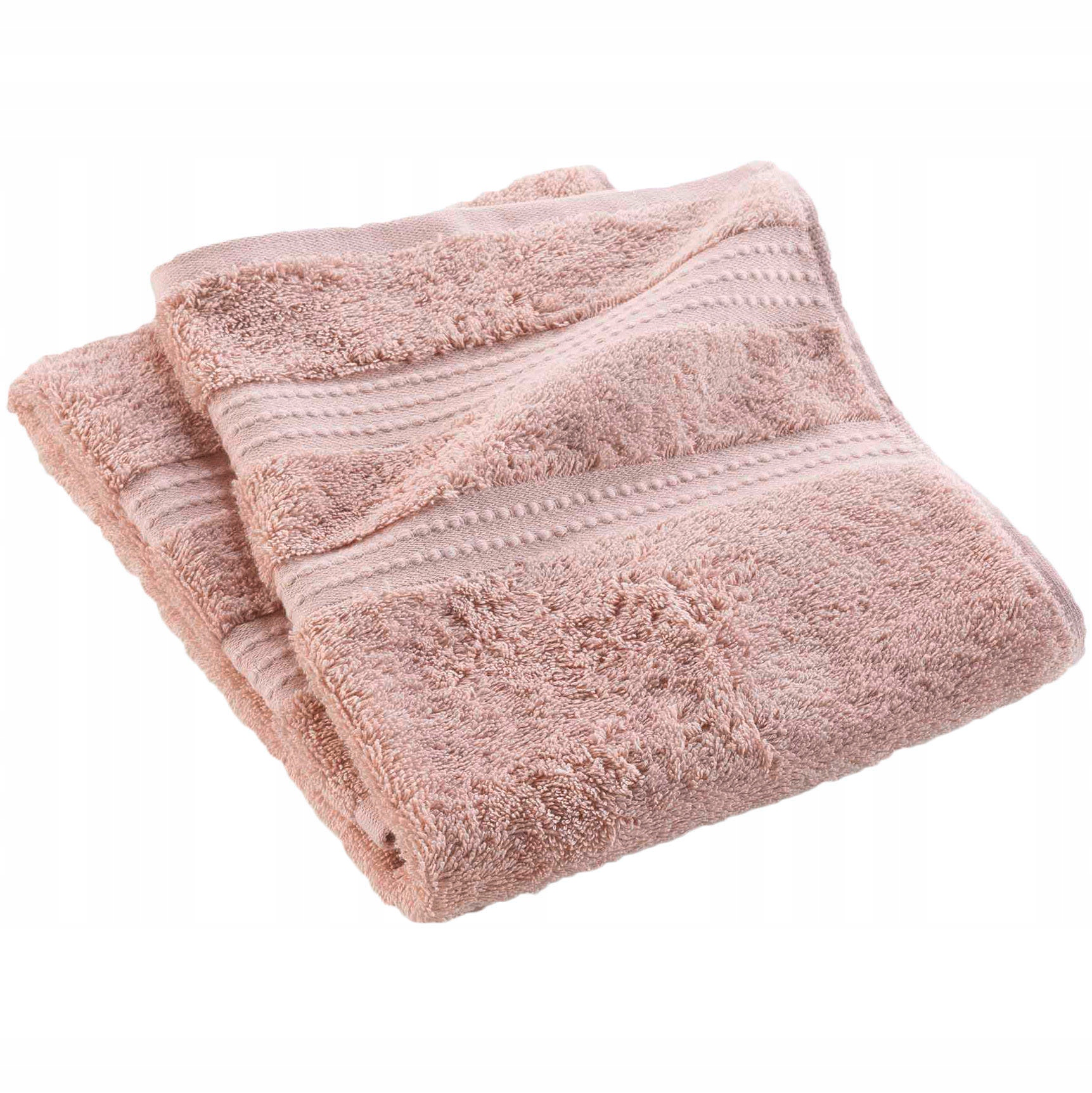 

Ręcznik Frotte różowy miękki 90 x 150 Bawełna Bio