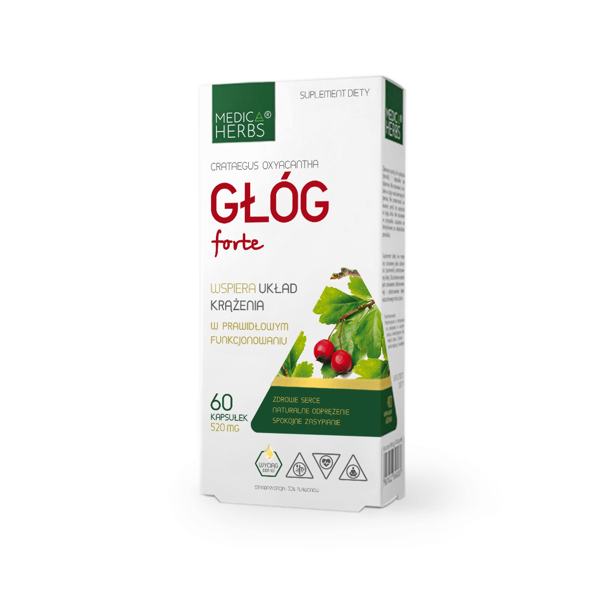 

Kapsułki Medica Herbs Głóg Hawthorn serce 60 szt.