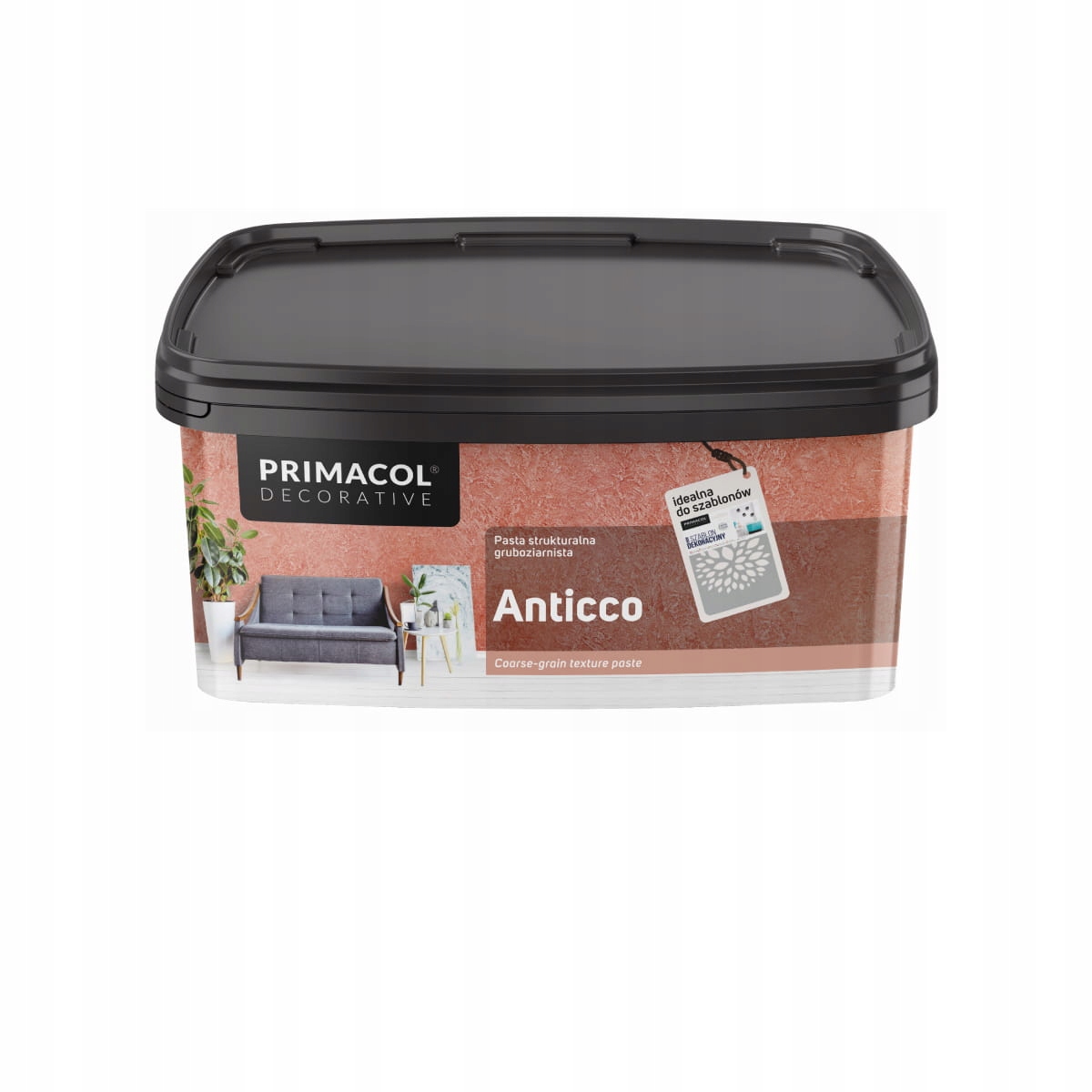 Primacol Anticco Štruktúrovaná Pasta 15 Kg, Dekoratívne A Priedušné Efekty