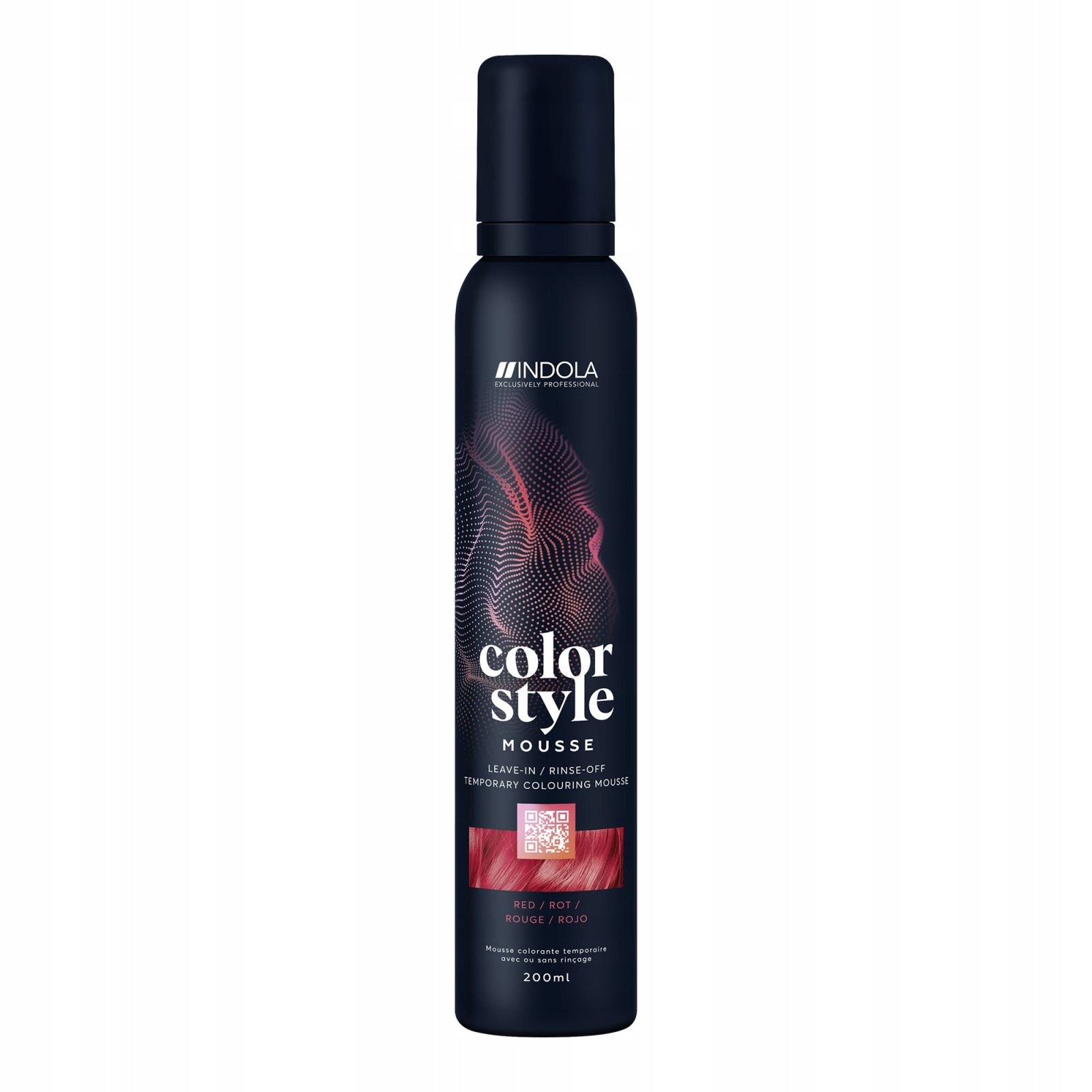 Indola Color Style Mousse 200 ML Red