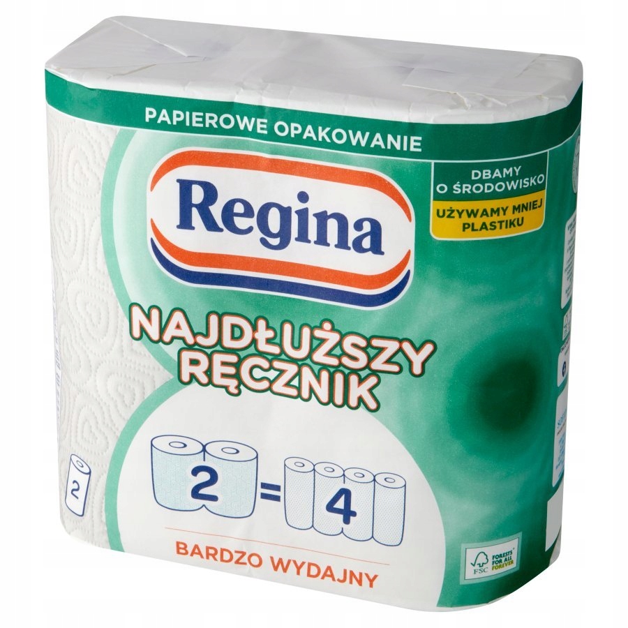 

Ręcznik Papierowy Regina Najdłuższy 2 rolki