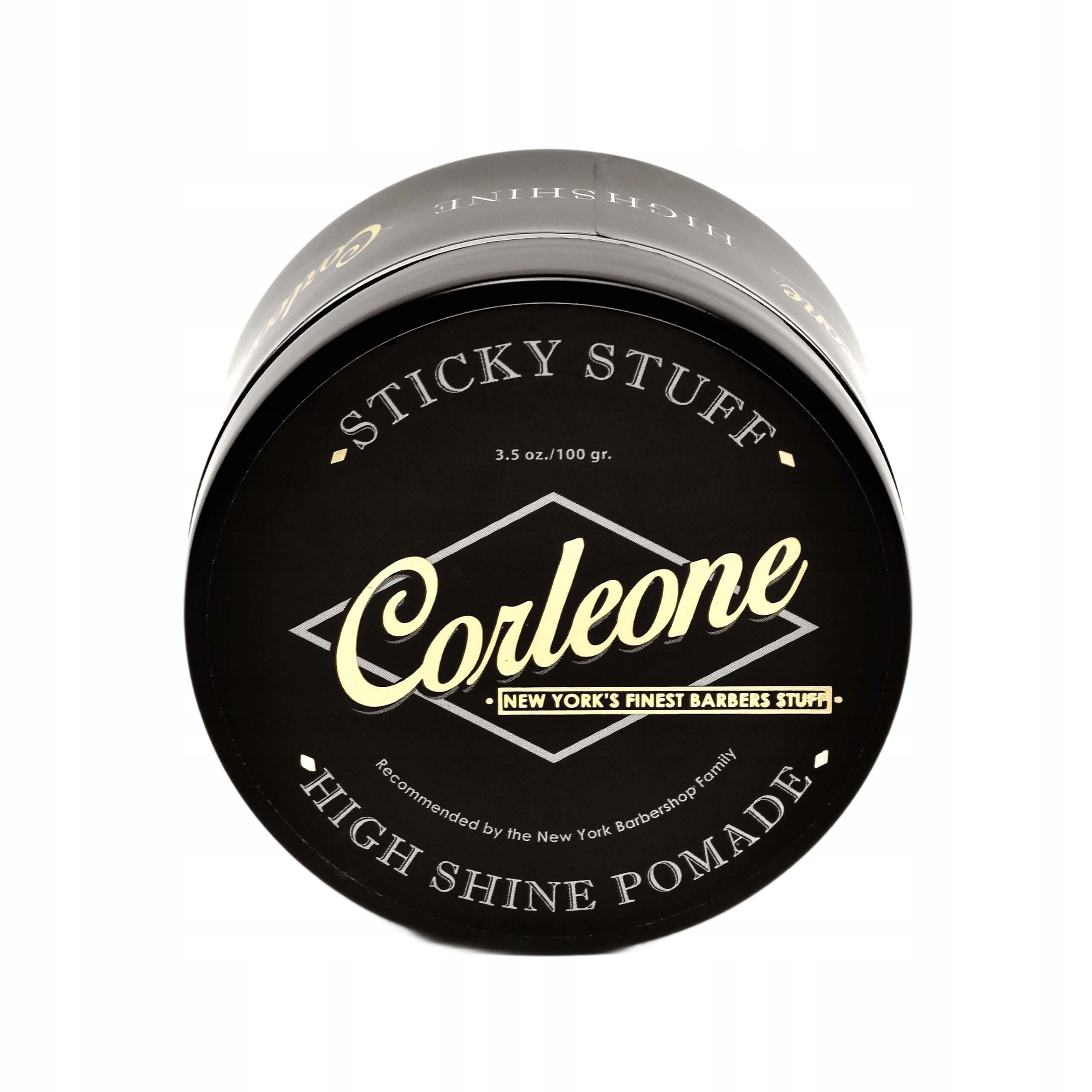 Corleone Wodna pomada do włosów Sticky Stuff High Shine Pomade 100 g