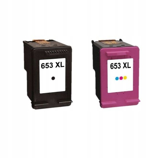 Naplnka Hp 653 XL Multipack kompatibilní 3YM75AE 3YM74AE