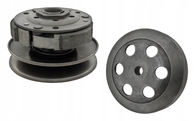 M03638-MR48-SPRSK0504TPOAPTTP000HU5 - Зчеплення 4т скутер 50см3 Бартон ураган 5 Моретті