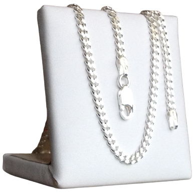 Łańcuszek SREBRNY 925 pancerka GRUBY (na prezent)