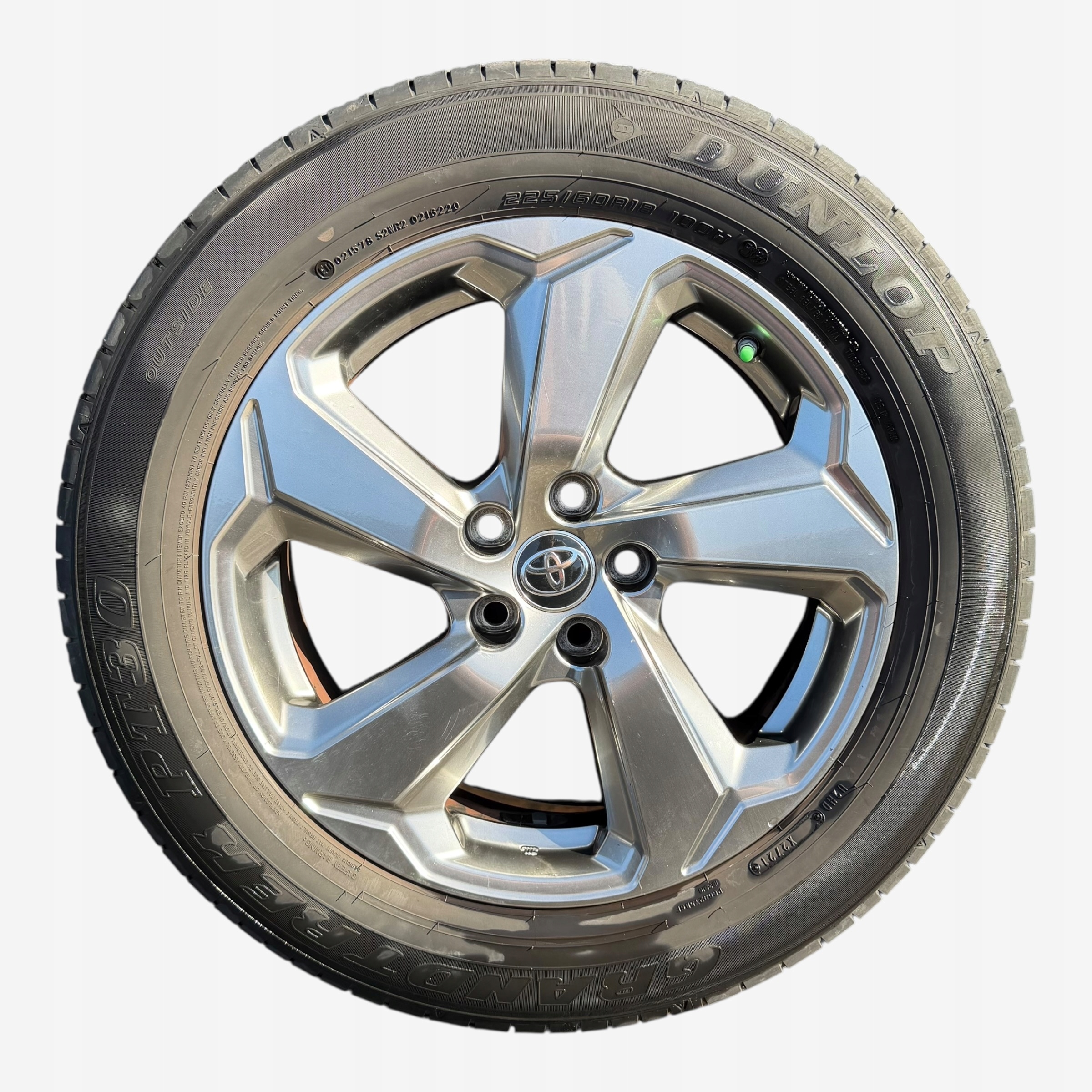 discs wheels tyres TOYOTA RAV4 V DUNLOP 225/60/18" 6MM summer