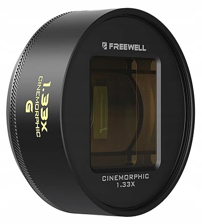 Anamorfný objektív pre smartfón Freewell 1.33x Gold Anamorphic Lens