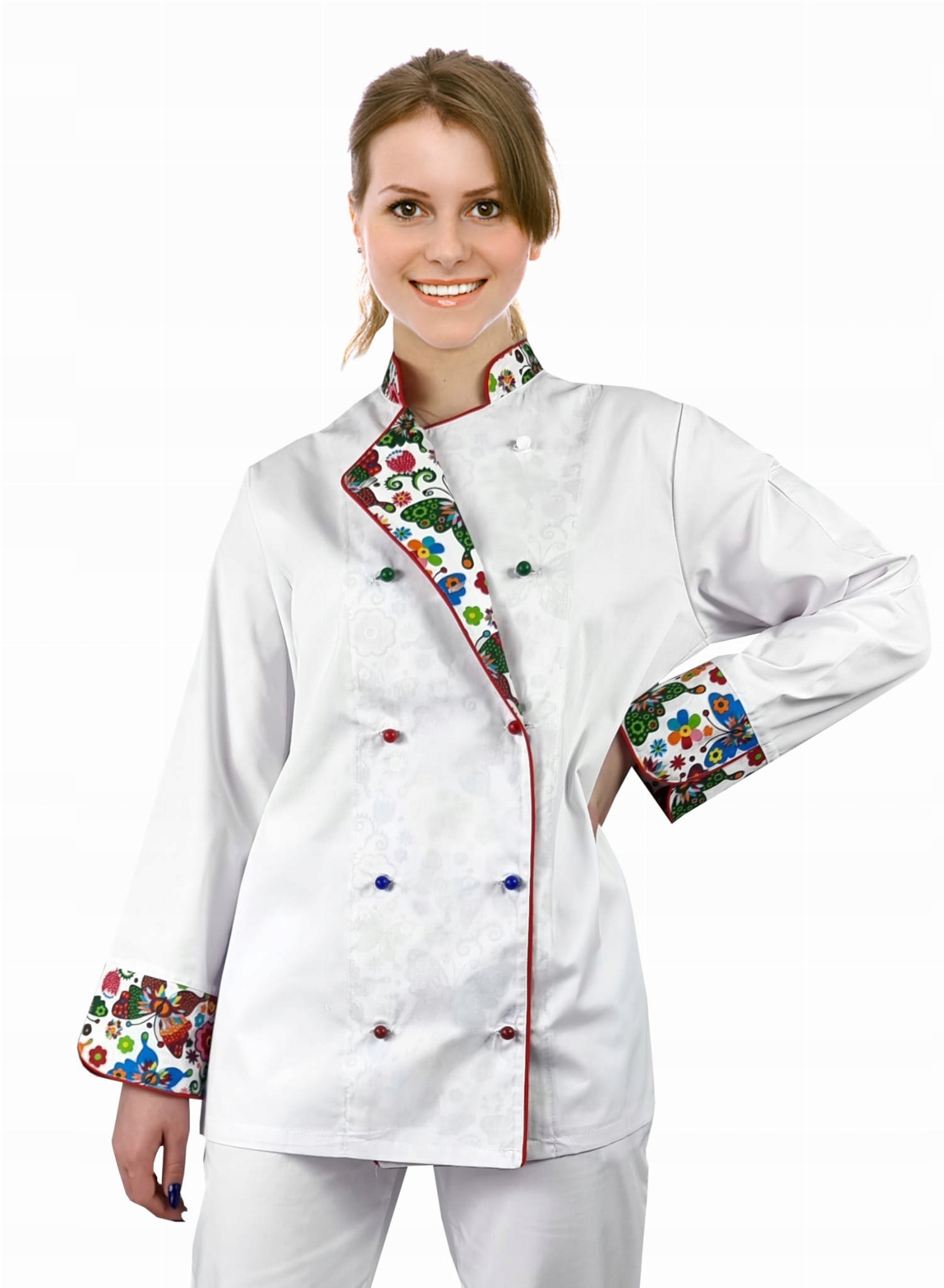 Bluza kucharska kitel Master Chef długi rękaw