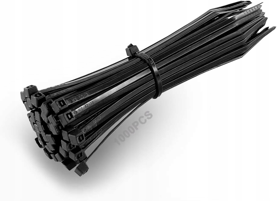100x OPASKI ZACISKOWE TRYTYTKI TRYTKI CZARNE OPASKI KABLOWE 2,5x250 Kod producenta CZARNE 2,5X250