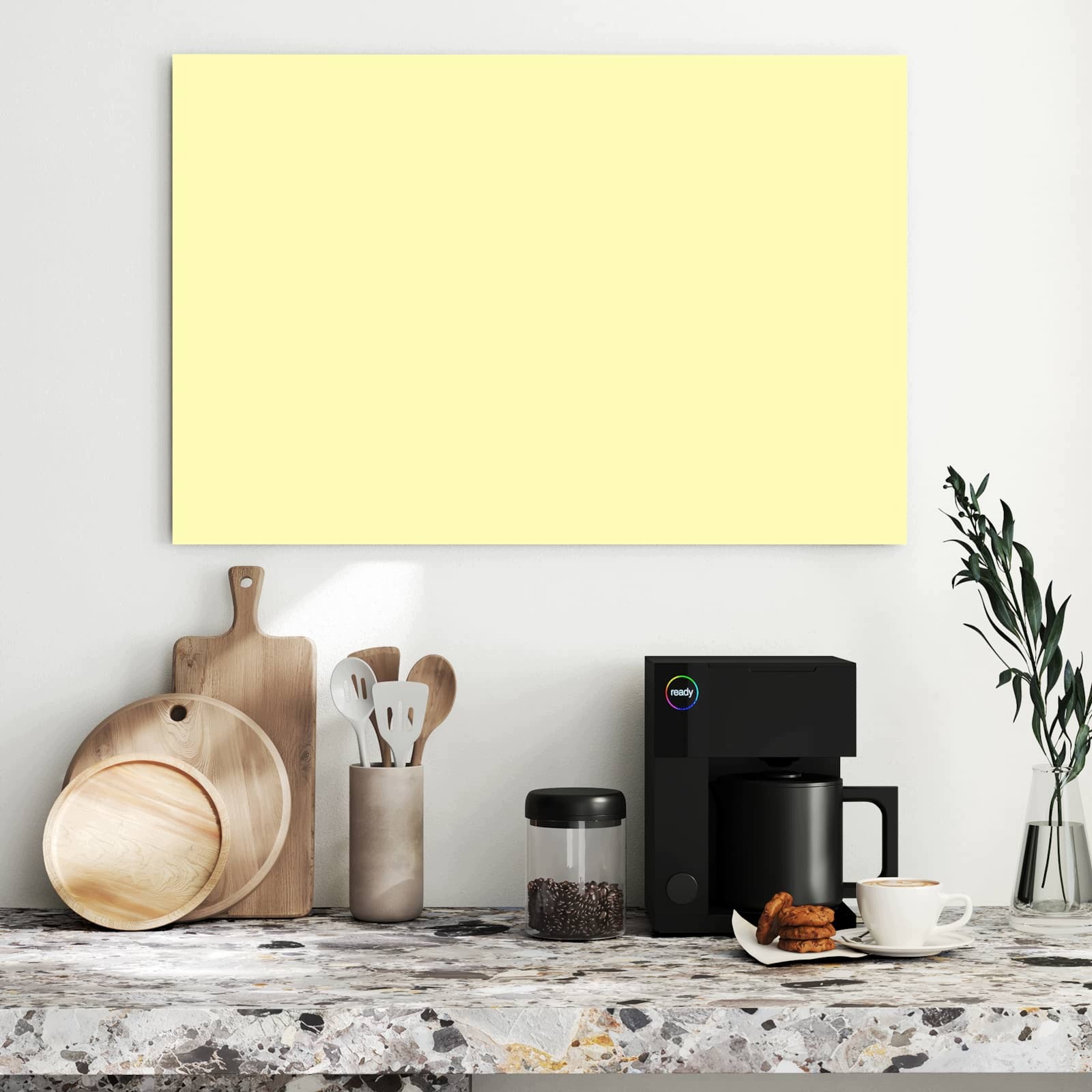 Magnetická tabule Kremový Pozadí 90 × 60 cm