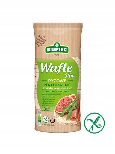 10 x Kupiec Přírodní rýžové oplatky Slim 90 g