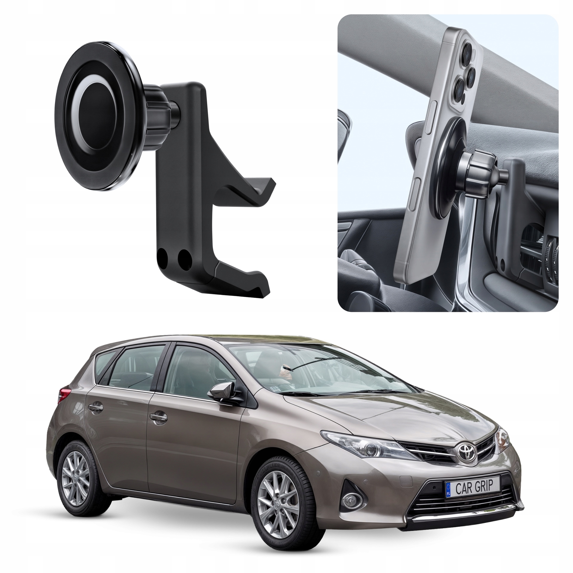 Uchwyt magnetyczny MagSafe do Toyota Auris II 2 (2012-)