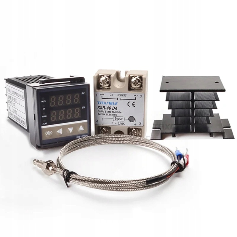 Cyfrowy regulator temperatury REX-C100 radiator termopara typu K