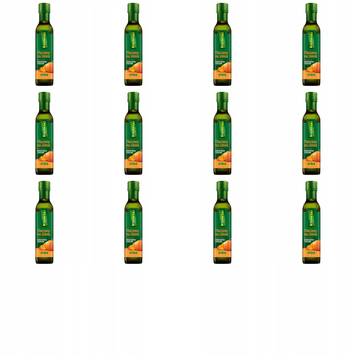 12x 250ml Kujawski olej pestki z dyni Zgrzewka