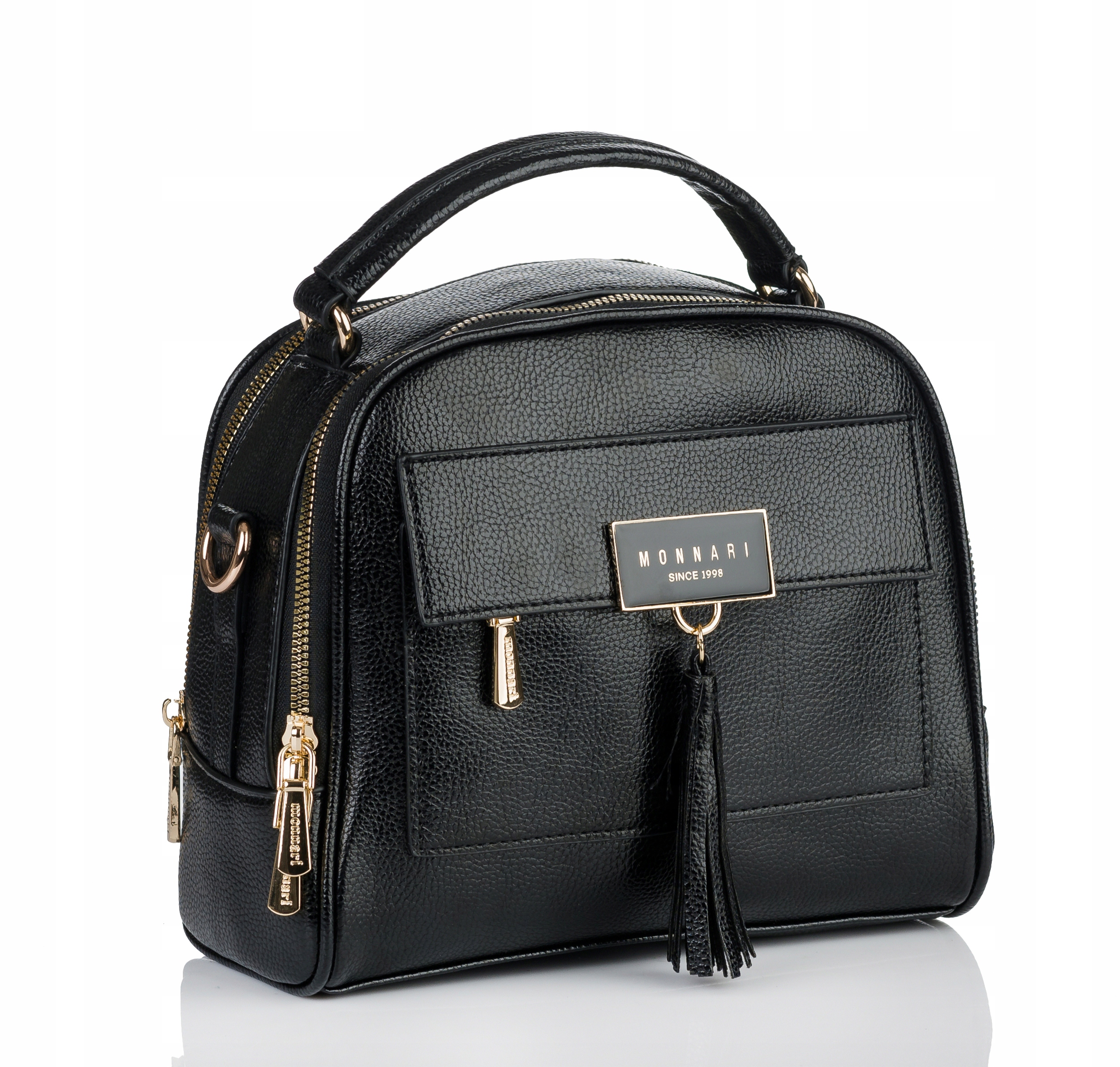 TOREBKA NA RAMIĘ LISTONOSZKA MONNARI Pojemna Kuferek Funkcjonalna Marka Monnari