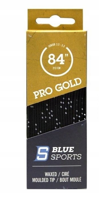 Sznurówki woskowane BlueSports ProGold (żółty 304cm)