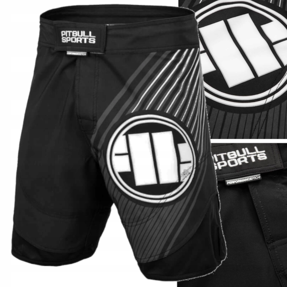 Męskie Spodenki Grapplingowe Pit Bull Long Player 2 spodenki na siłownię_XL