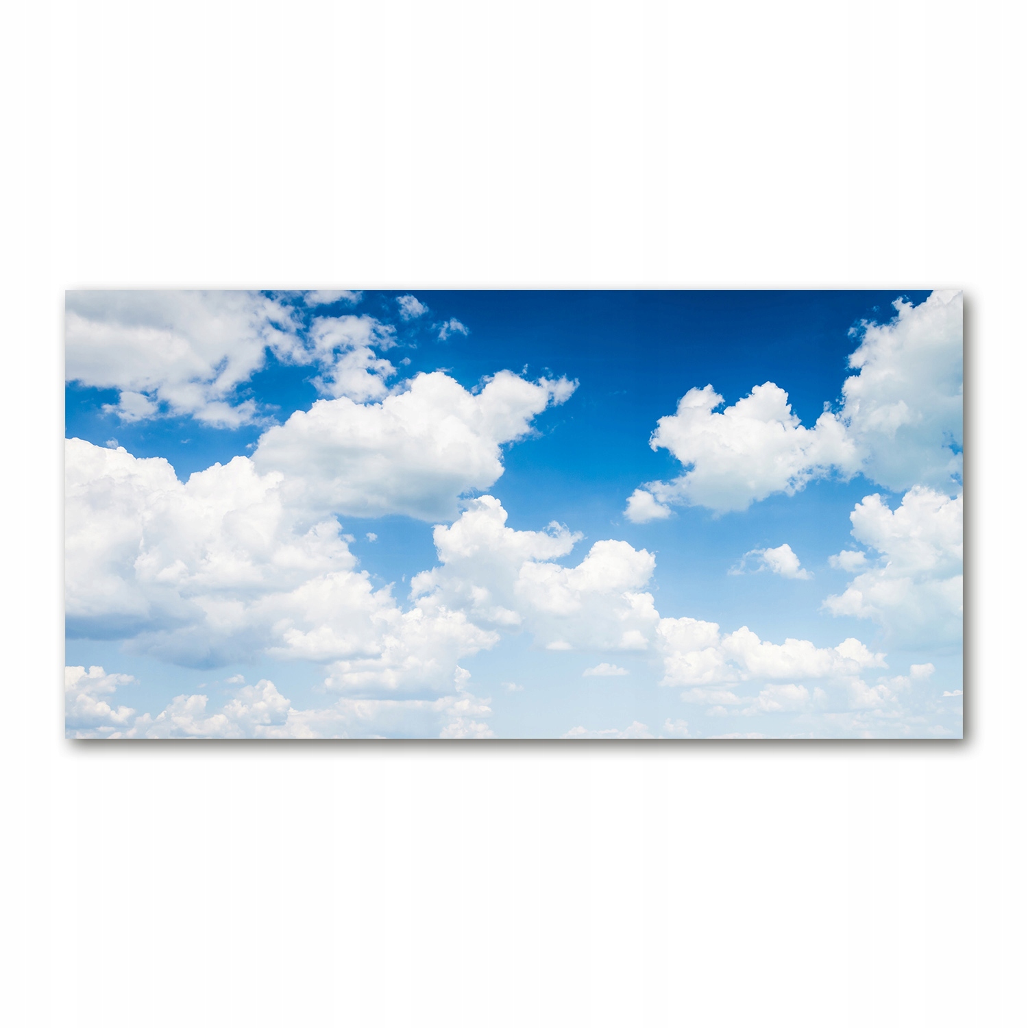 

Foto obraz szkło akryl Chmury na niebie 120X60 cm