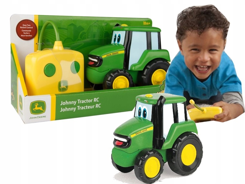 

John Deere Traktor Zdalnie Sterowany Rc Tomy