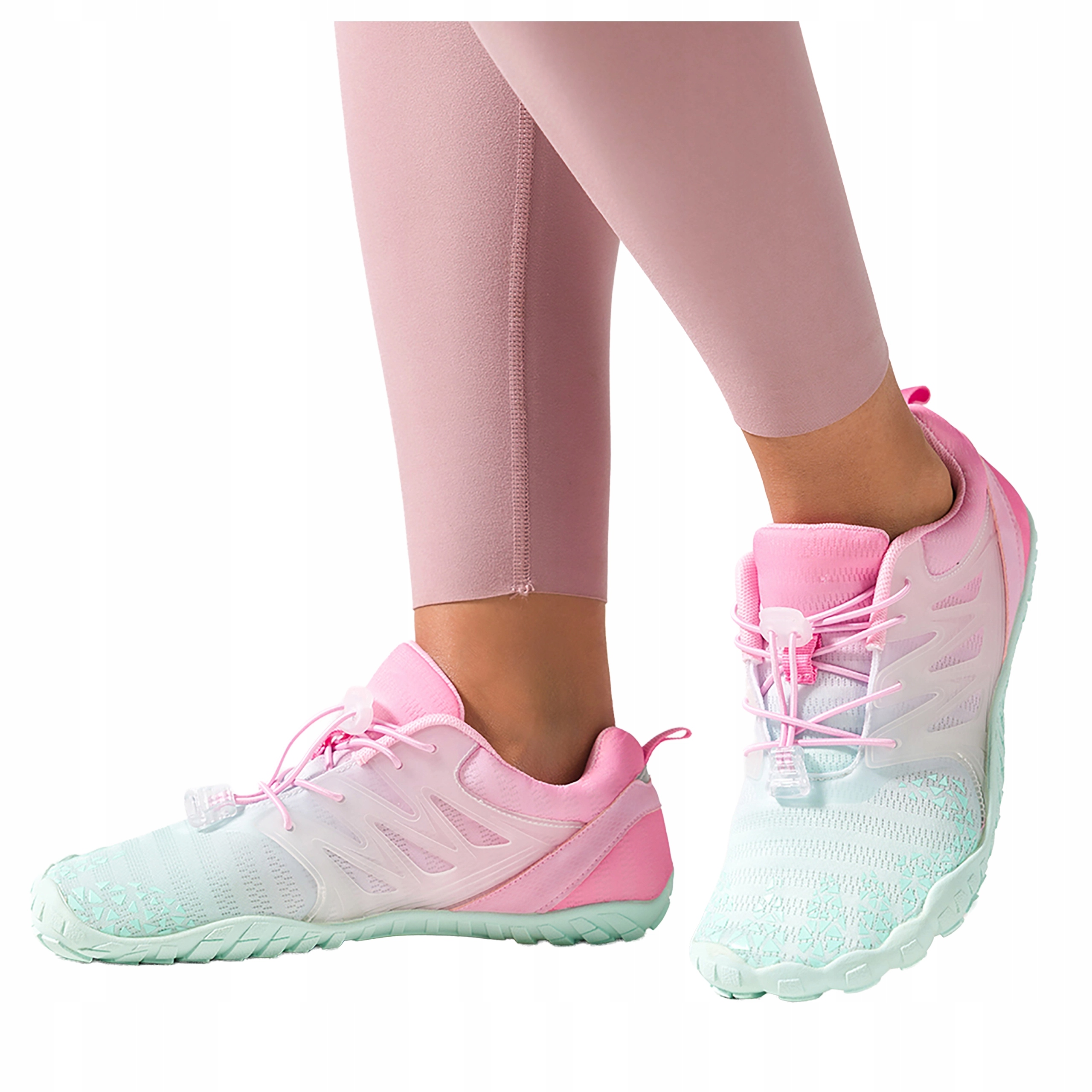 Sportovní Boty Mátové Dámské Široké Šněrovací Barefoot Pohodlné r 37