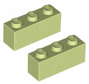 

Lego Klocek 1x3 Yellowish Green (3622/6172762) x2