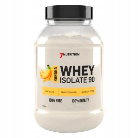 Syrovátkový Izolát 90 1KG Banán 7NUTRITION