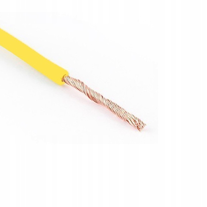 

Przewód Lgy 0,5 mm2 300/500V 100m Żółty G-000315