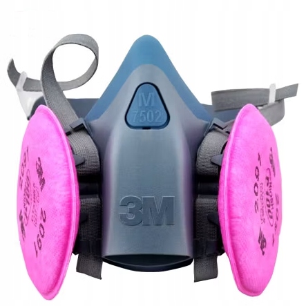 Półmaska ochronna silikonowa 3M 7502 Plus Filtry