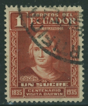Ecuador 1 sucre - 1935 Colon