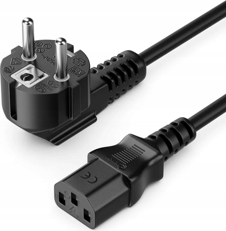 Kabel IEC C13 - wtyczka elektryczna deleyCON 10 m