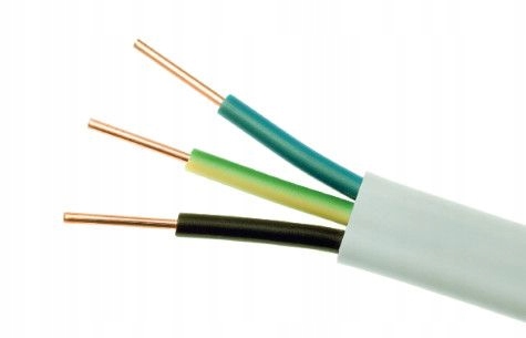 Przewód Elektrokabel YDYp 3x2,5mm2 płaski 100m miedziany