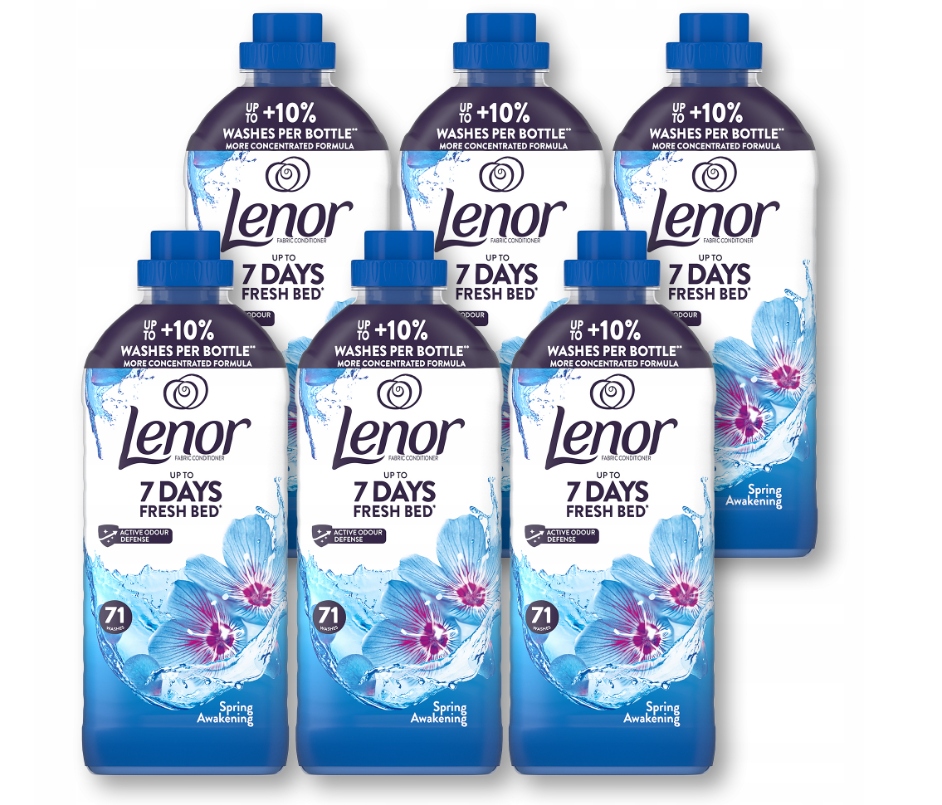 Levně Lenor tekutá aviváž Spring Awakening 71 praní, 1,49 l