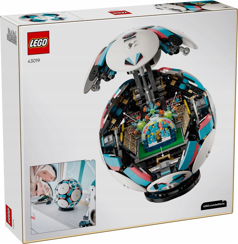 Lego Editions Sports 43019 Fotbal Model Sběratelský 1498 dílů