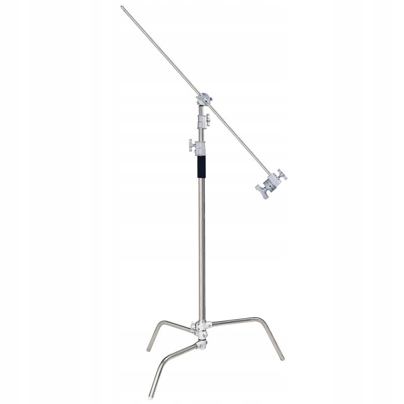 Studiový osvětlovací stativ Quadralite C-Stand 290 má nosnost až 20 kg