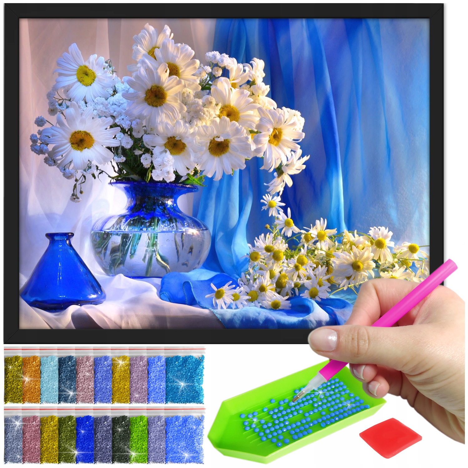 Haft Diamentowy Mozaika Diamond Painting Ramka