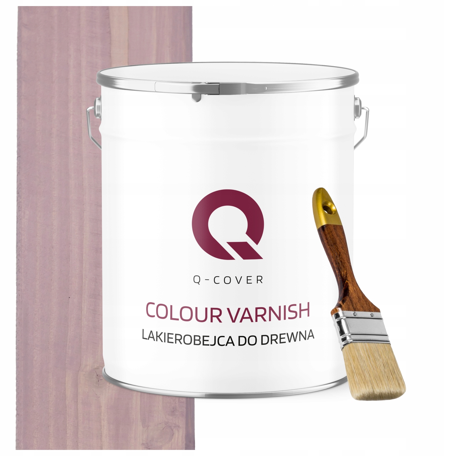 Lakovna Na Dřevěné Prvky Výkonná Pudrová Růžová Saténová 5L Dárek