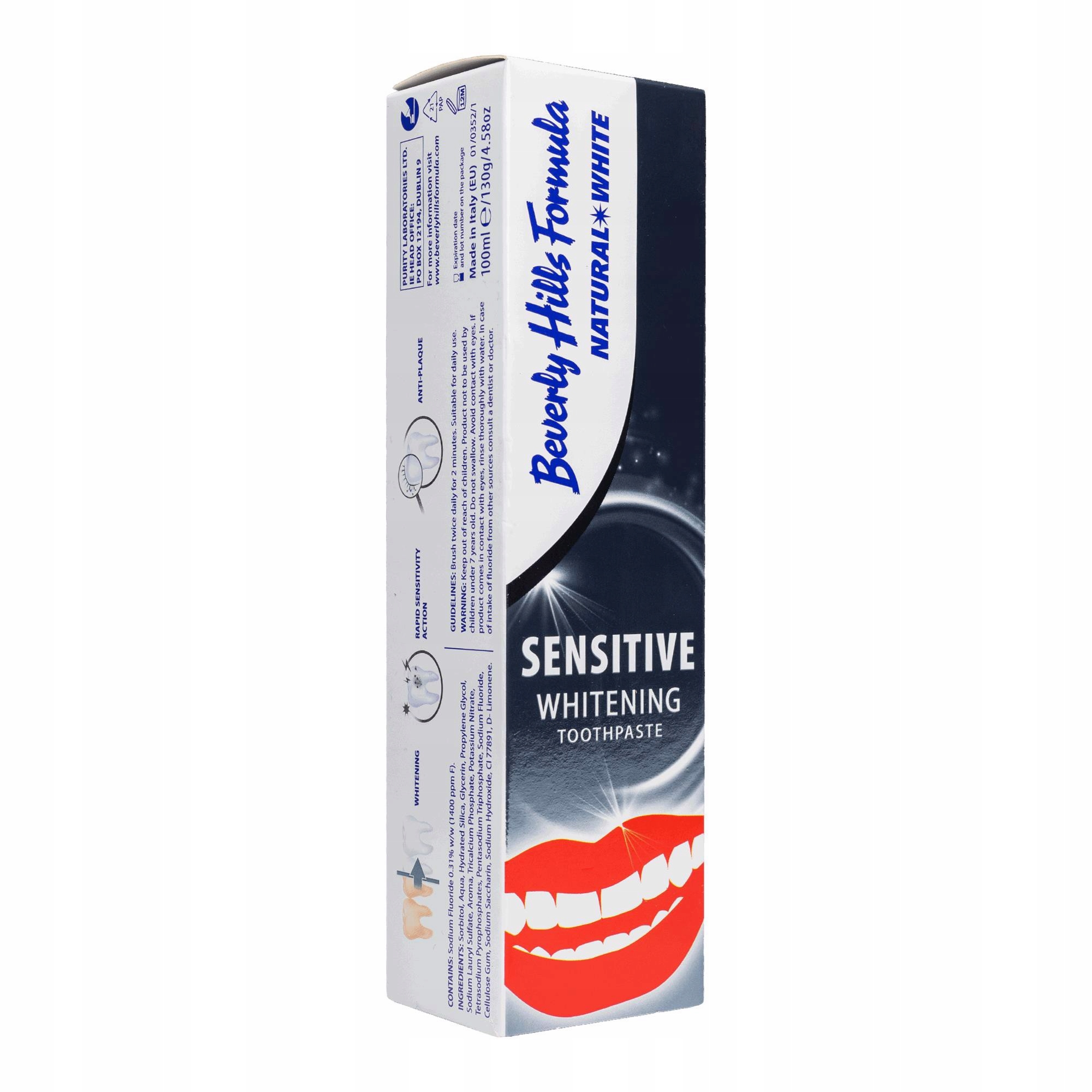 

Beverly Hills Pasta Do Zębów 100ML Natural White S