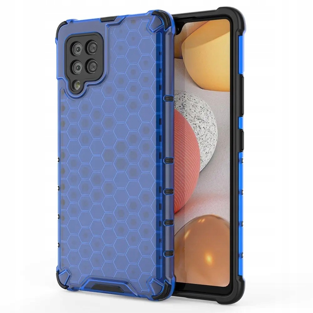 Honeycomb etui pancerny pokrowiec z żelową ramką Samsung Galaxy A42 5G