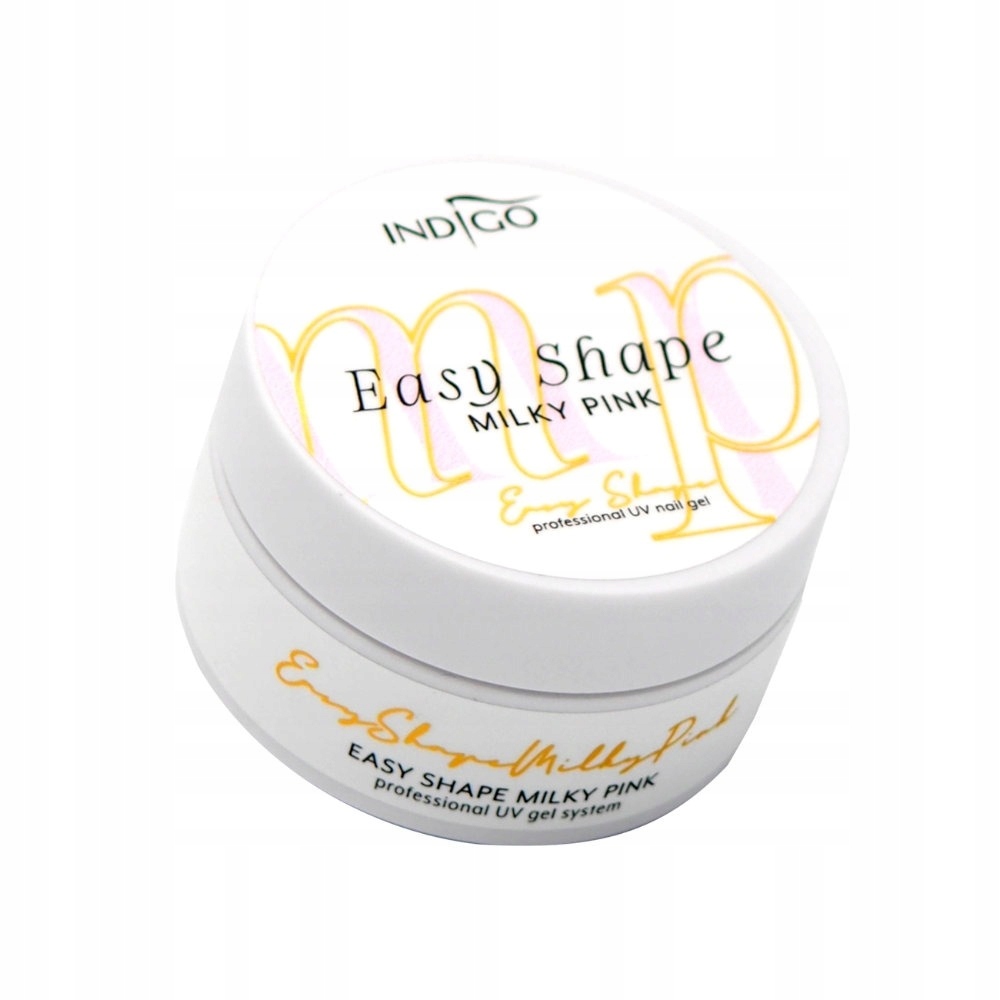 Indigo Żel Do Paznokci easy shape Milky Pink 15ml