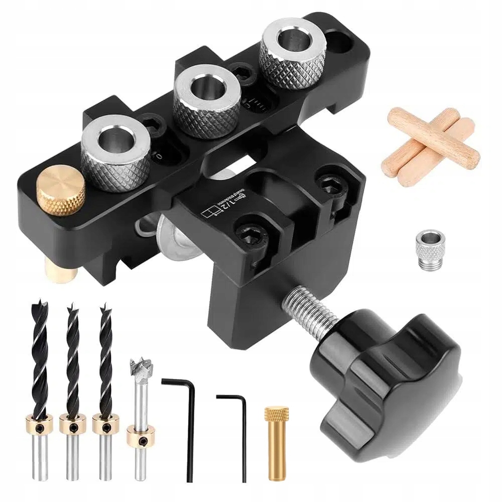 Šablona Pro Excentry Vzorník 3V1 Pro Vrtání Kolíků Snadné Použití