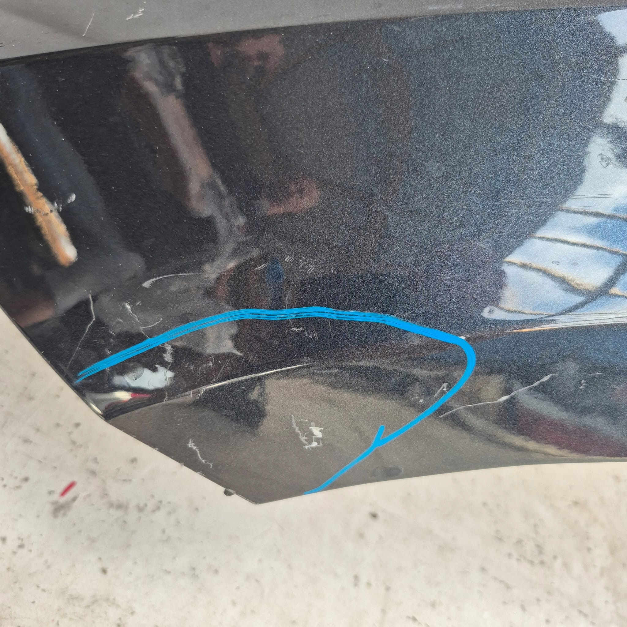 SEAT LEON III 5F0 12- fender left front front 5F0821471C