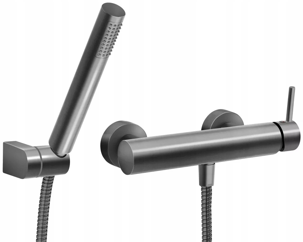 Ferro Sprchová Batéria S Sprchovou Súpravou Ciriculus, Gun Metal