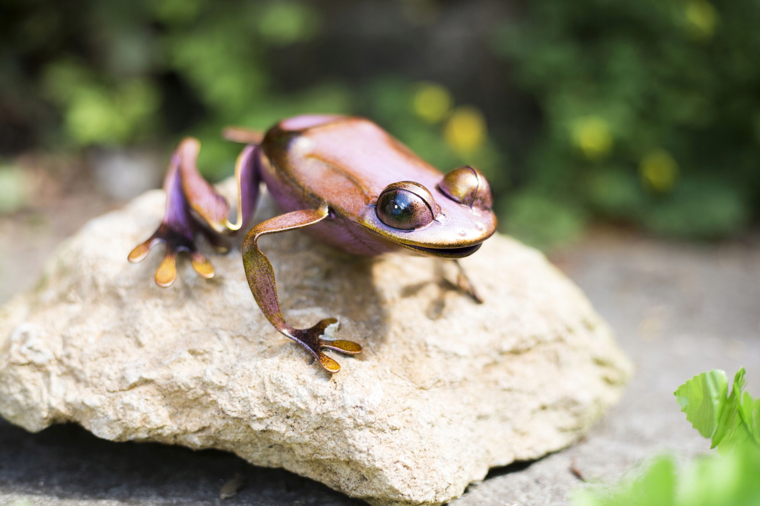 ŻABKA DART METALOWA OZDOBA DEKORACYJNE OGRÓD DOM Typ rzeźba (figura)