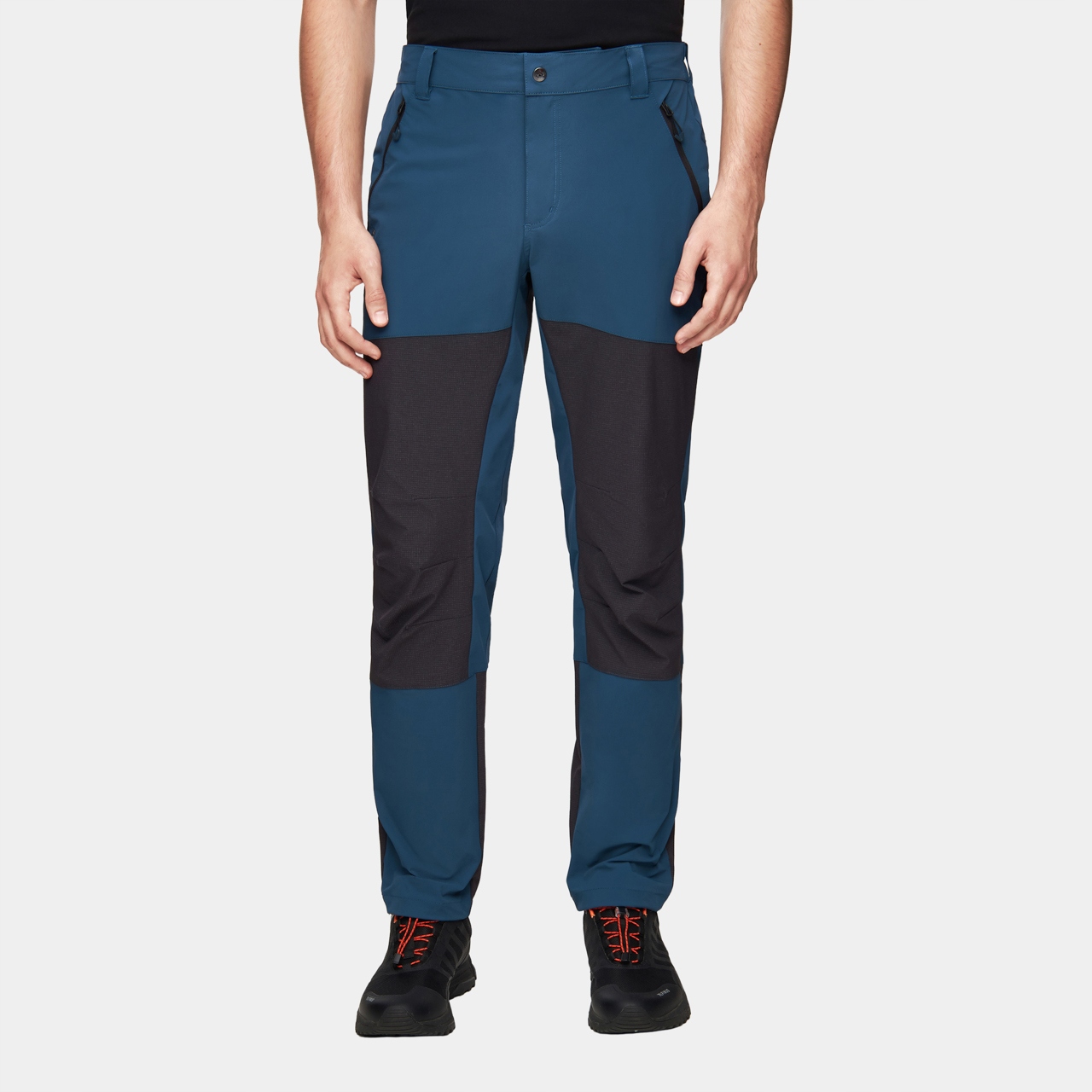 SPODNIE MĘSKIE TREKKINGOWE DWR ALPINUS GRANATOWE DEKAN XL