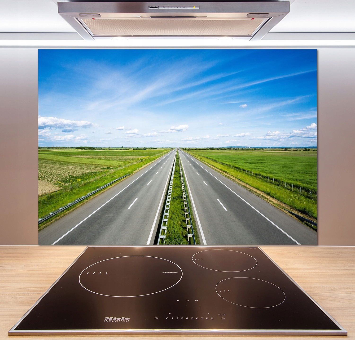 

Panel dekor szkło Autostrada 100x70 cm + Klej