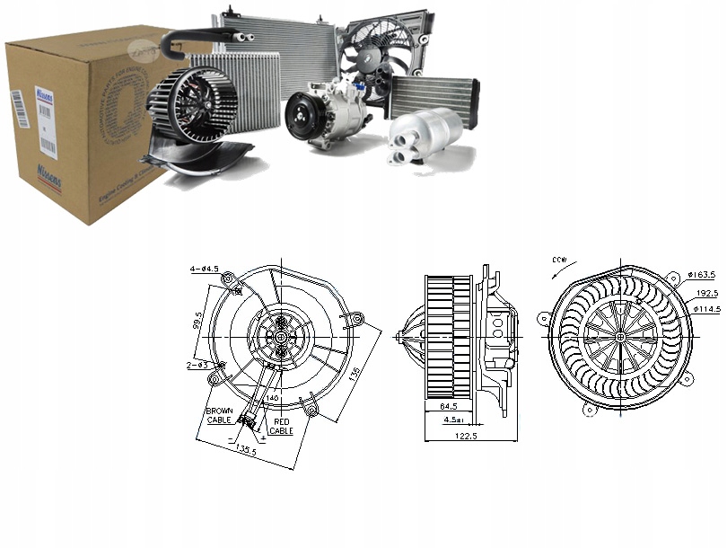 NIS87103 Dmychadlo Mercedes Cls (C219), E T-model Asistent řidiče #33